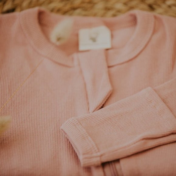 Pink footie sleeper - Collection Mini Coco - Picture 3 of 3